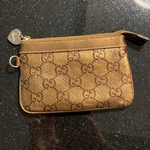 Gucci coin purse - gold